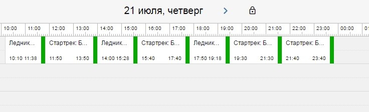Роспись однозальник 21 июля
