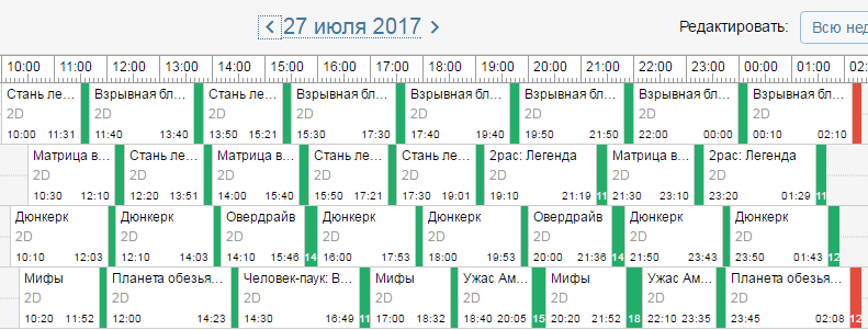 четырехзальник-зал